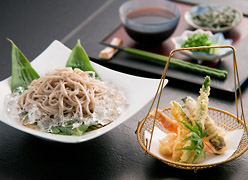 天ざるふのりそば