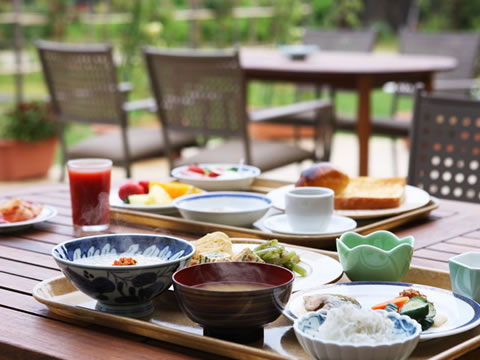 Hotel Oyanagi dishes