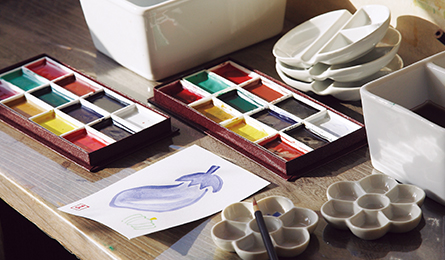 絵手紙コーナー