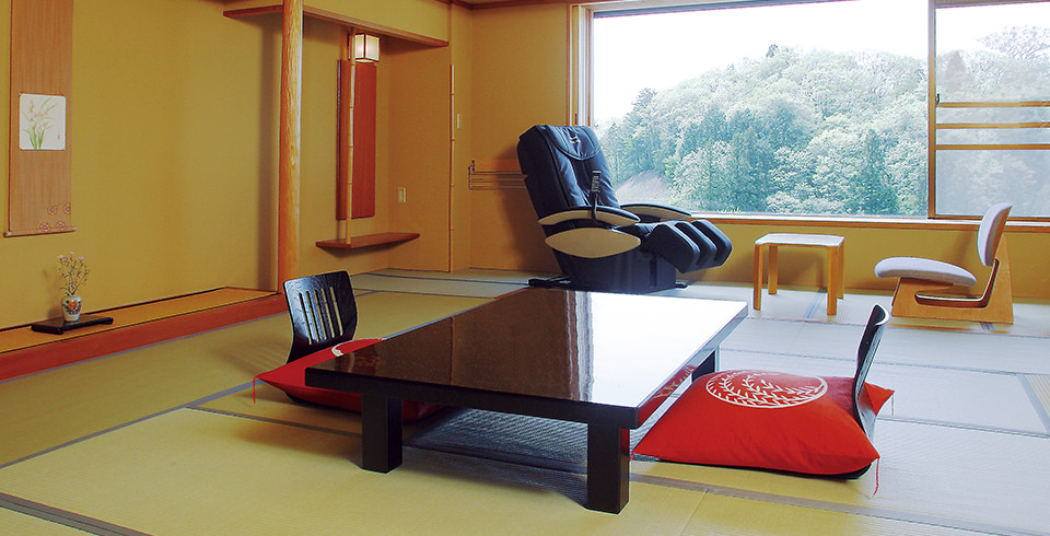 マッサージチェア付客室