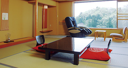 マッサージチェア付客室