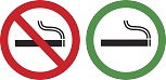 禁煙・喫煙可